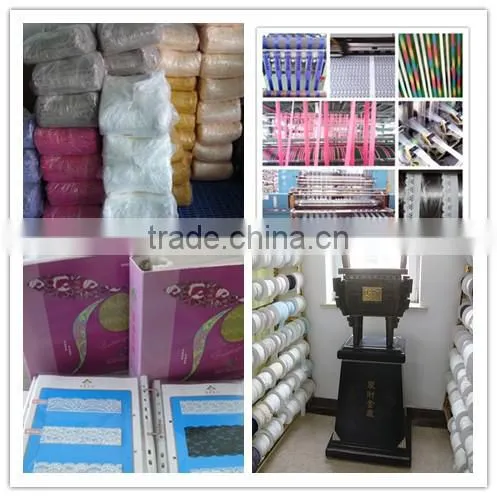 Top quality woven nylon shoulder tape satin surface lingerie elastic band