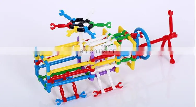 2017 magic DIY Kids educational toys puzzle splicing clever sticks