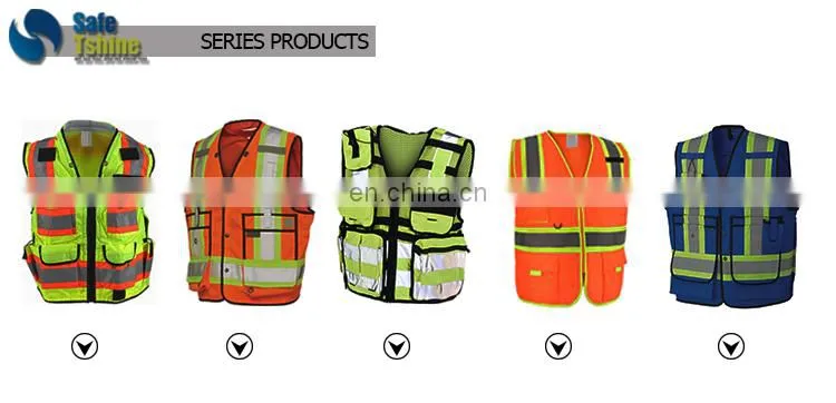 mesh safety vest safety reflective material for clothing