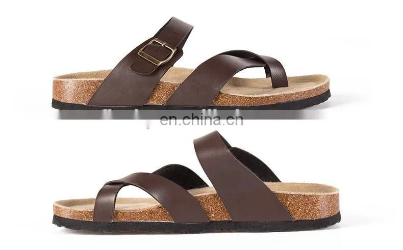 Wholesales Oiled Leather flip flop sandal gizeh slipper beach 2016