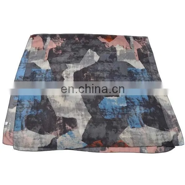 TOROS stock polyester scarf with print