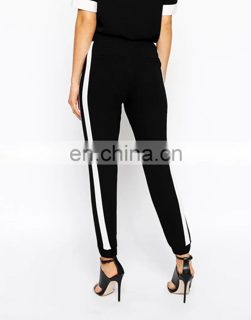 Yihao trade assurance Wholesale New fashion Contrast color Relaxed safety Jogger pants