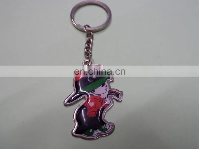 enamel walkman metal keychain