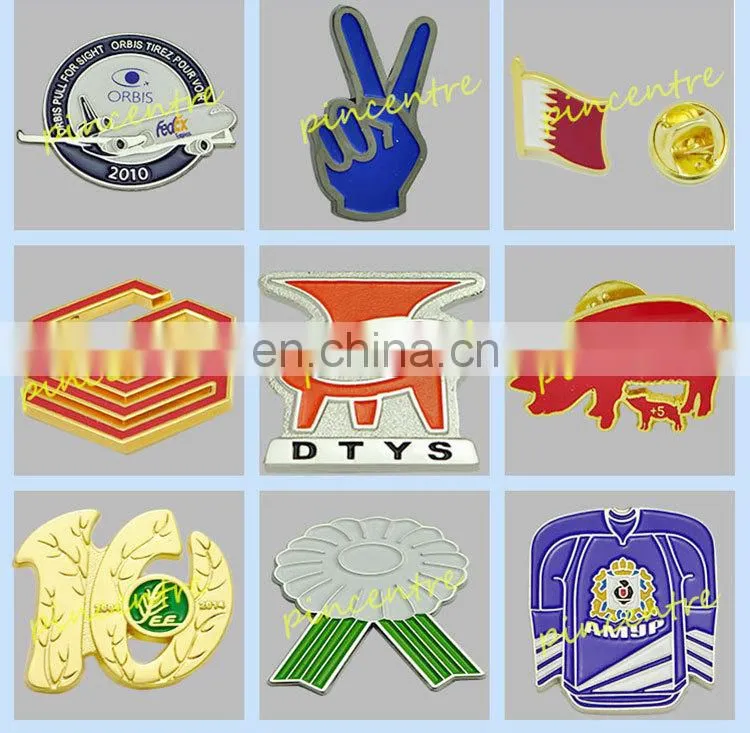 custom promotion metal eagle badge