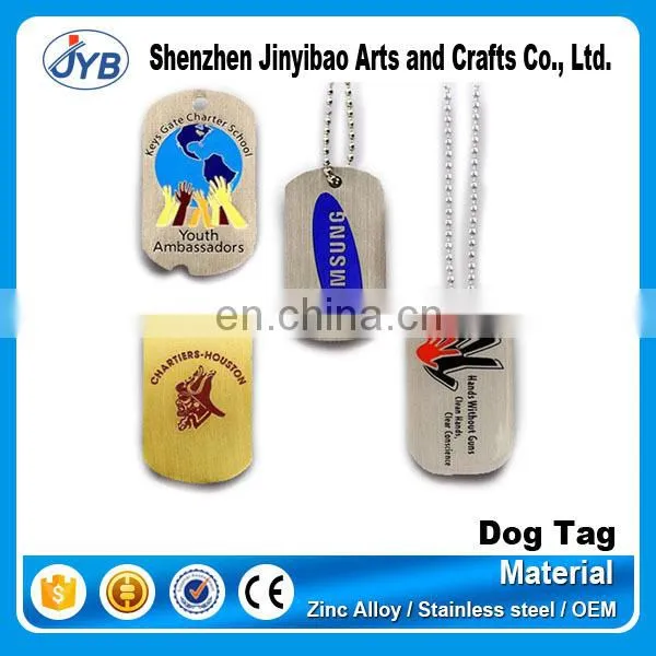cheap blank custom plastic metal key dog tags