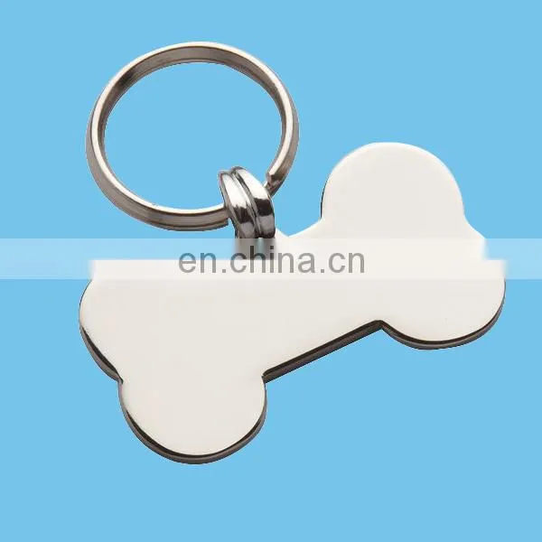 Glod/silver plated blank dog tag