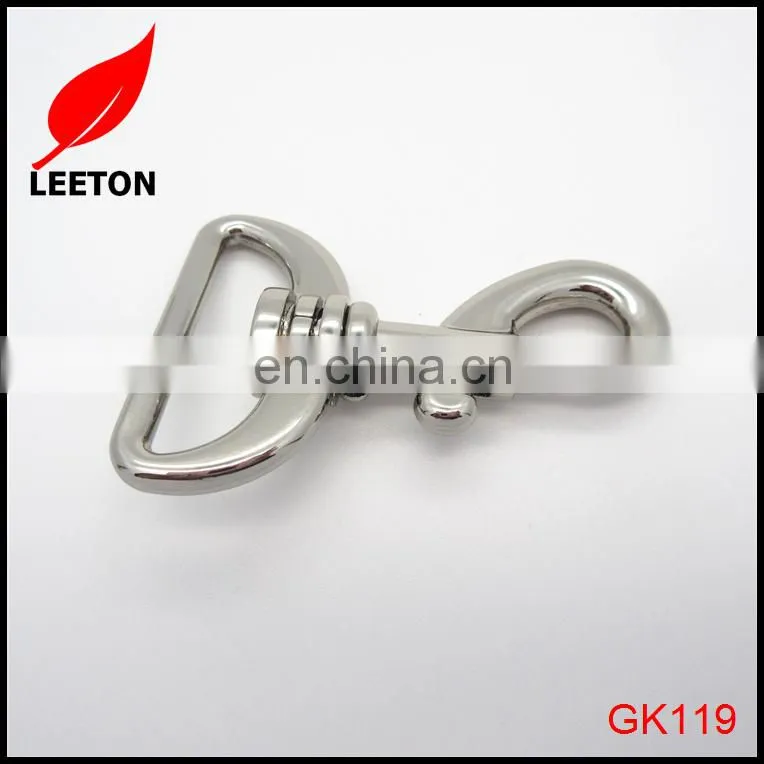 Good quality zinc alloy 30mm bag swivel snap hook