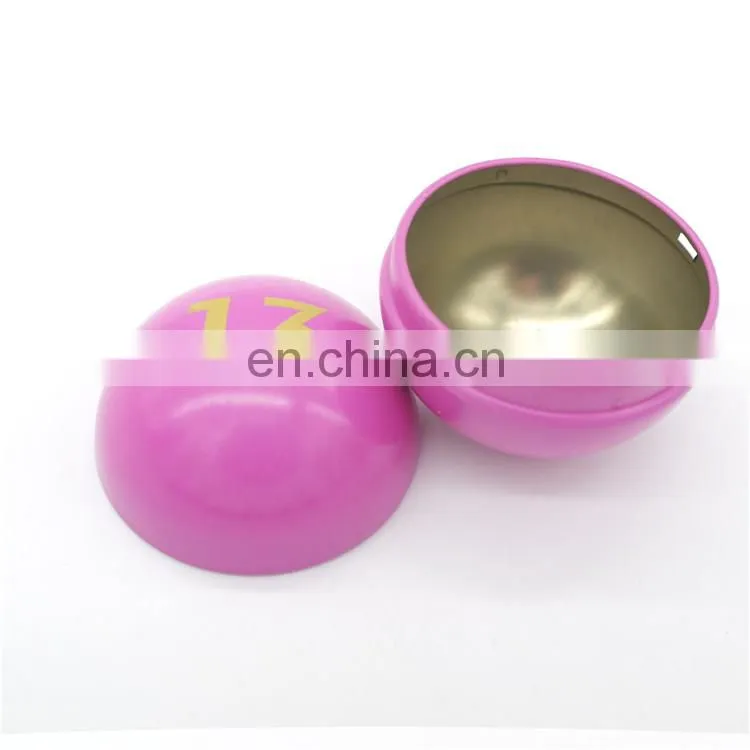 Ball Shape Tin Chocolate Box Candy Tinplate Box ,tin chocolate can