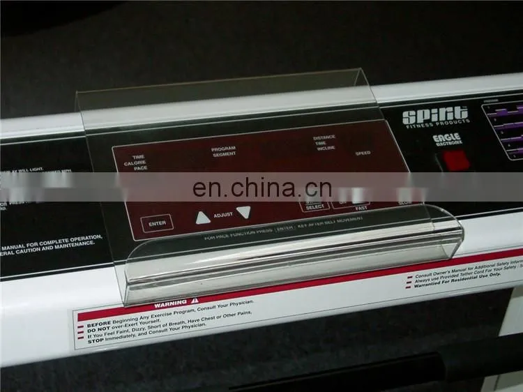 Wholesale factory direct sale high quality clear acrylic Treadmill Book Holder