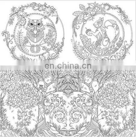 Enchanted Forest An Inky Quest & Coloring Book