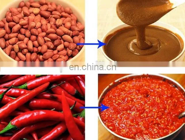 automatic continuous sesame cocoa Industrial coconut almond shea tahini milk peanut butter making machine