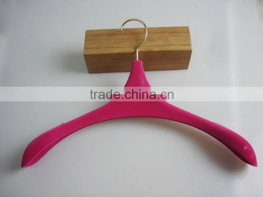HA6995 luxury plastic clothes hanger wedding dress nonslip clothes hanger