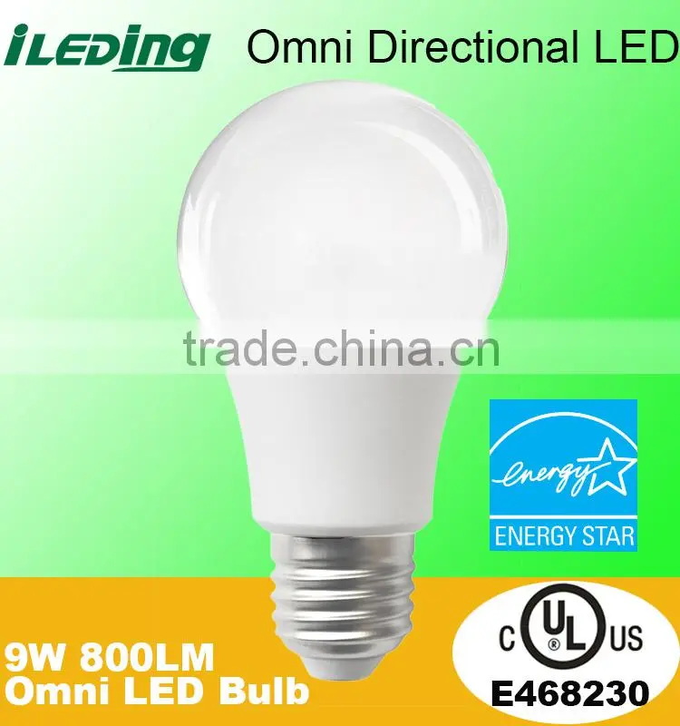 60W incandescent replacement 800lm Household Omni A19 LED