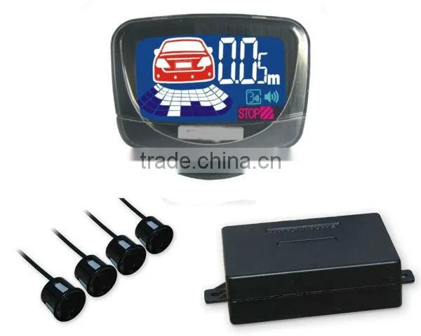 12v parking sensors with LCD Diplay with 8 Sensors 4 SENSORS