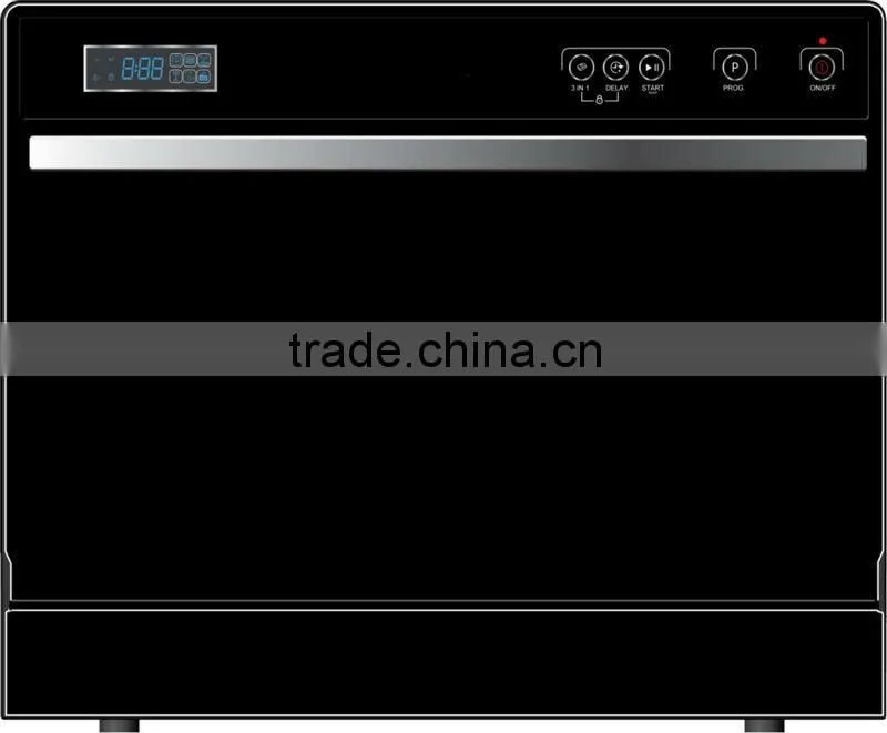 SAA/MEPS/WELS 6 sets tabletop dishwasher for home or hotel