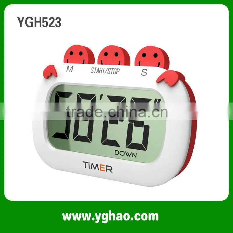 Factory Novetly Gadget Large LCD Digital Cooking Timer with magnet