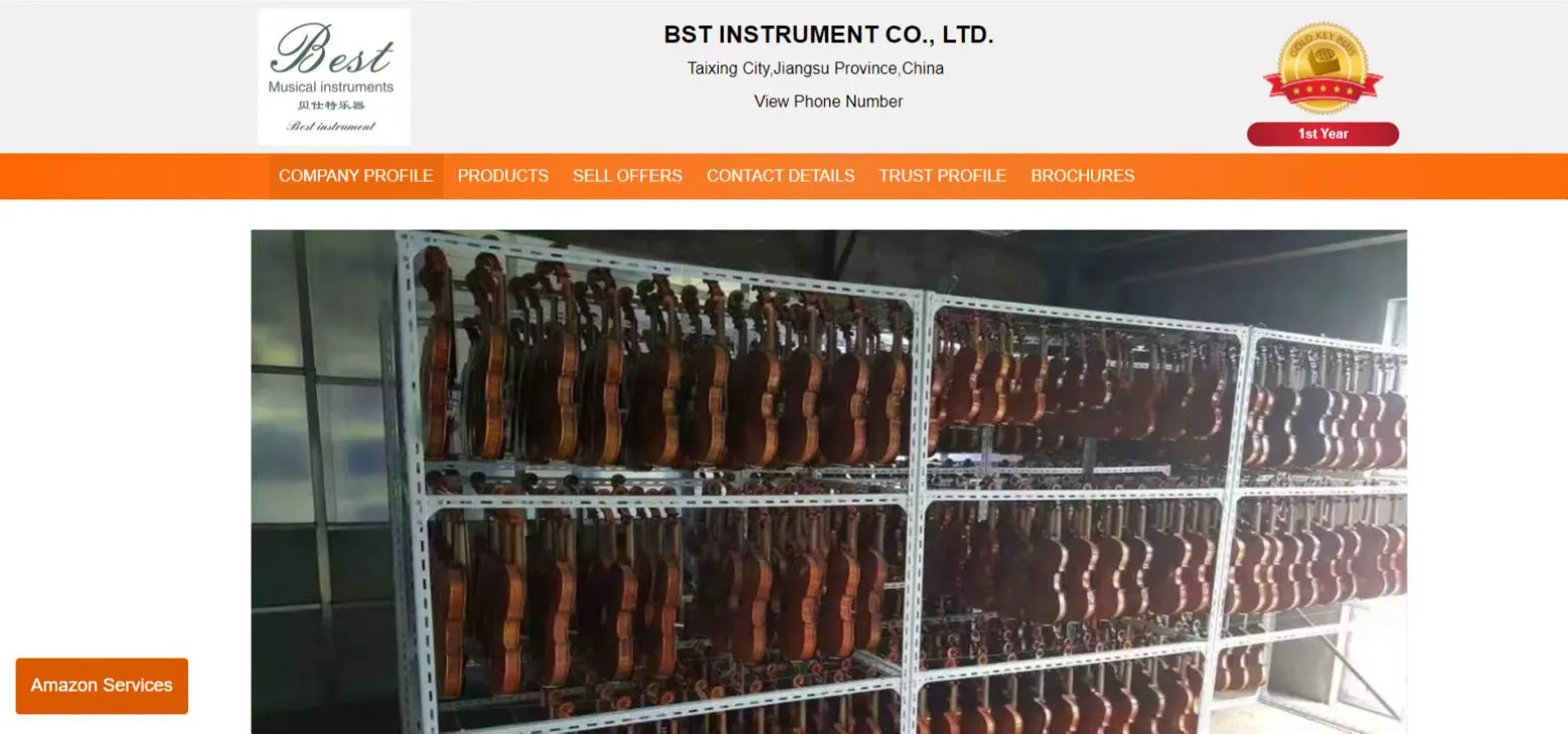 Jiangsu Best Musical Instrument Manufacturing Co., Ltd company overview - view 1