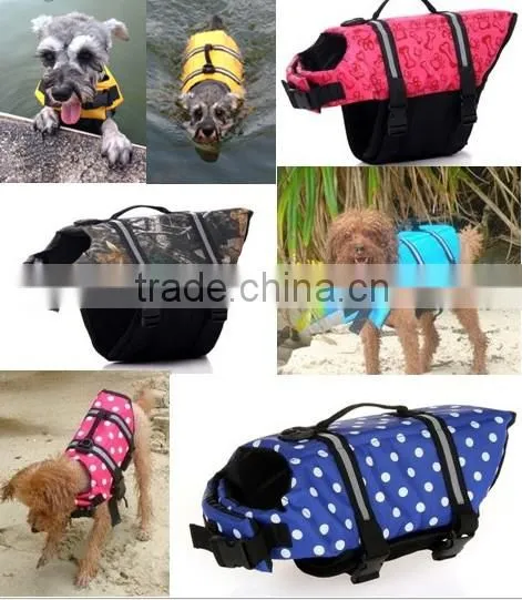 pet accessories pet dog clothes pet life jacket for swimming Safety clothing