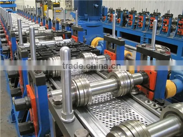 China Manufacturer TSX-DP100117 scaffolding steel toe board machine, scaffolding toe board machine, stage platform