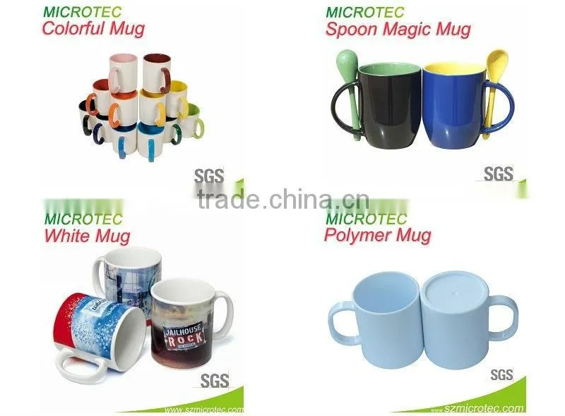 Coated ceramic mug printing machine