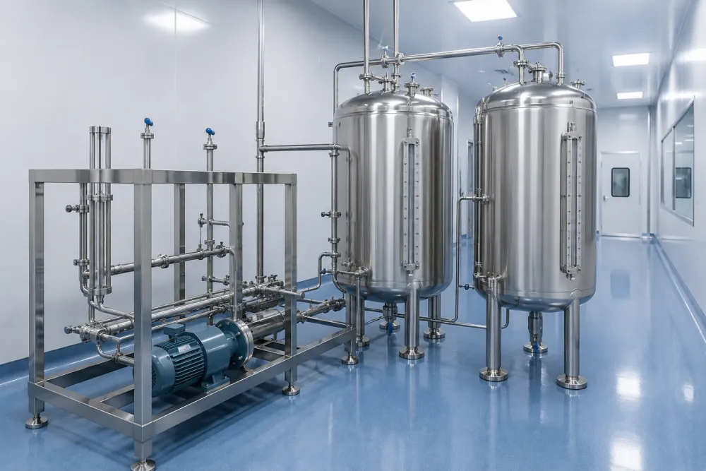 Pharma Water Storage & Distribution Loop Design
