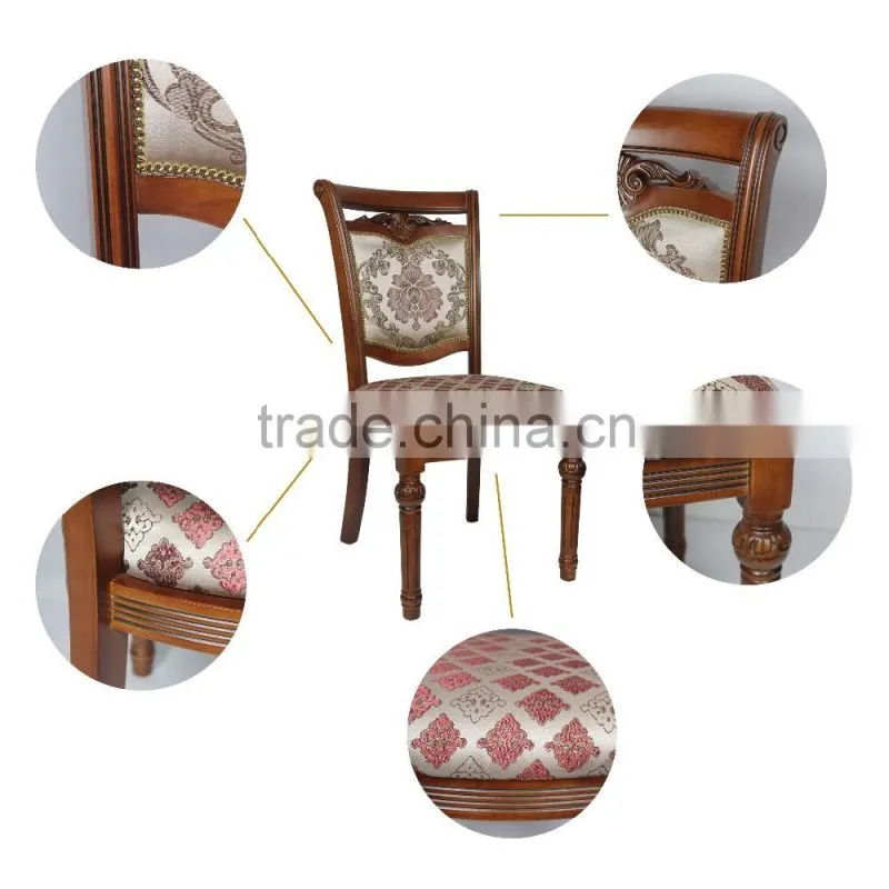 wooden royal French hand carved oak dining chinese antique chair, chinese antique furniture