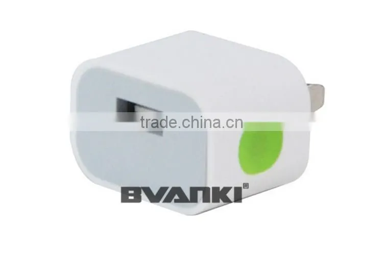 Phone Gadget New Product Wholesale LED USB Wall Charger For iPhone,5V 1A Super Fast Mobile Phone Charger,USB Charger Adapter