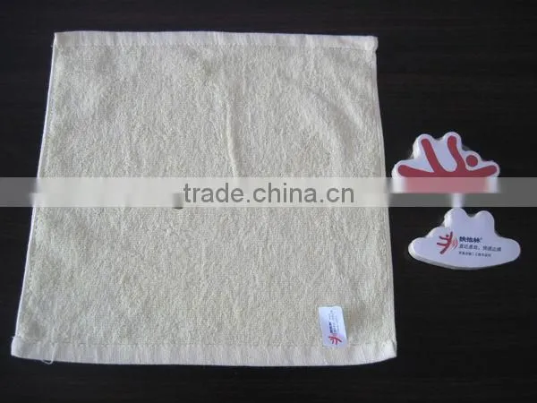 Baby Towel with Three Bear Cartoon Printed Velour Reactive Printing