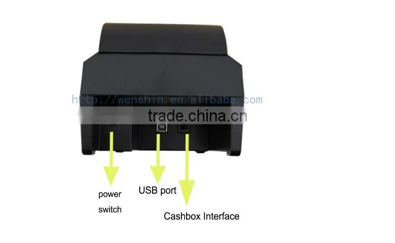 58mm Thermal receipt printer (with thermal paper)