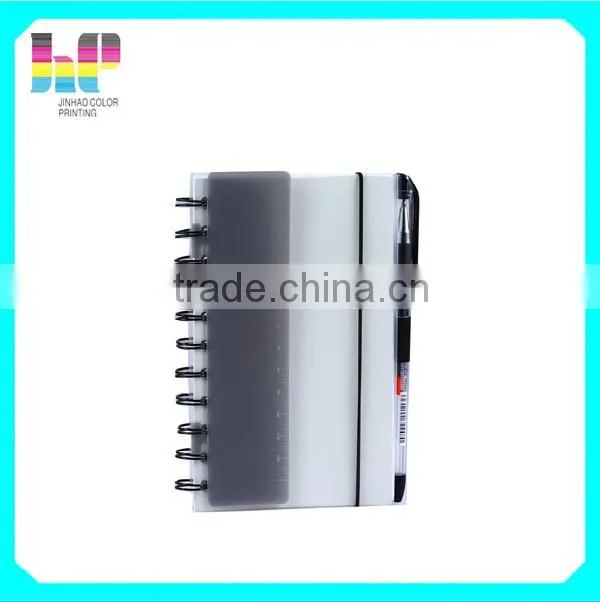 Composition and Gift Usage notebook printed with pen