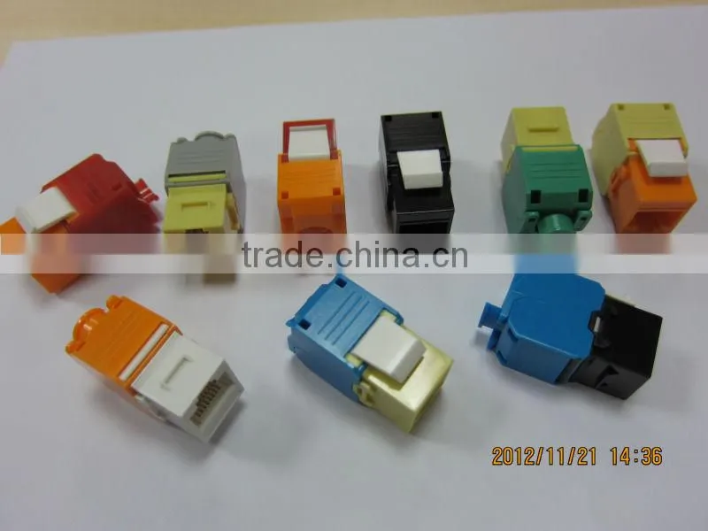 China CAT6A UTP rj45 Keystone Jack