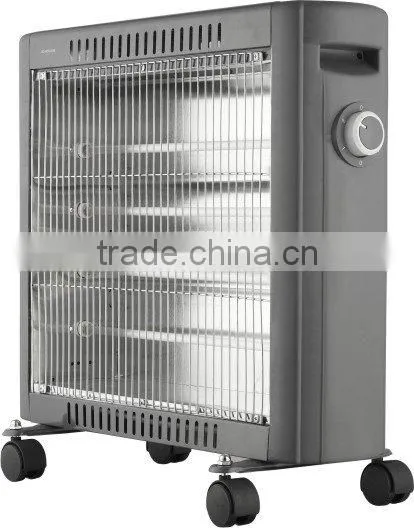 Castors quartz heater