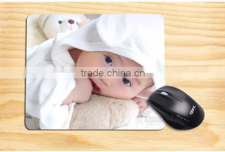 wholesale white blank mouse mat