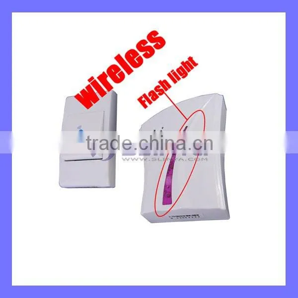 Flash light 32 Music Wireless Remote Control Door bell Chime Personal Alarm