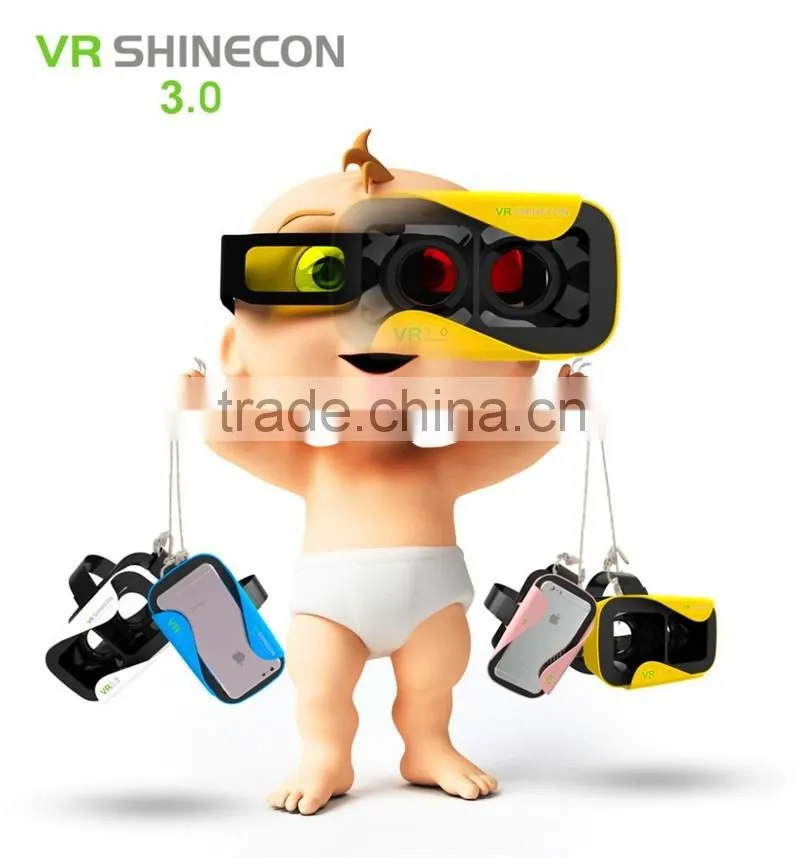 Hot gadgets Virtual Reality glasses vr VR Shinecon 3.0 ,3d vr glasses VR with a factory price wholesale alibaba