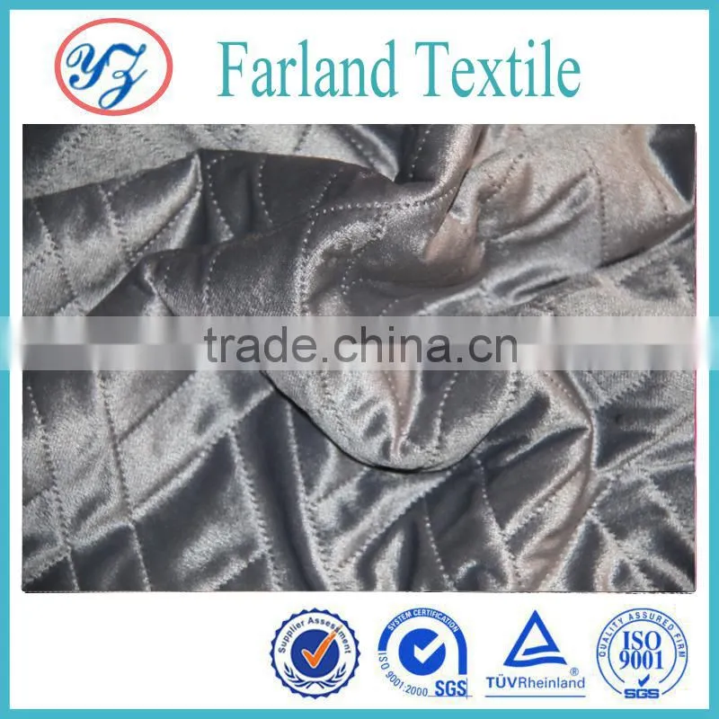 Composite ultrasonic quilting fabric for garment/home textile