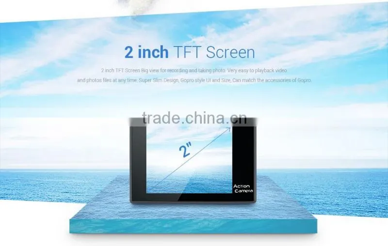 Quality Action Sport CAM 2.0 Inch A9 Action Camera 1080P Full HD 30M Waterproof Sport DV Camera