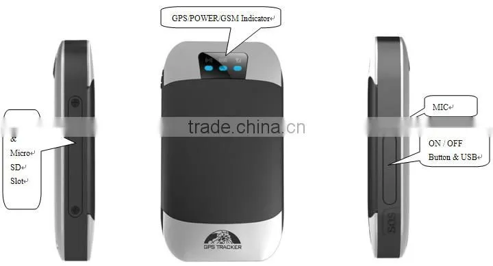 waterproof geo fence portable bike mini gps location finder