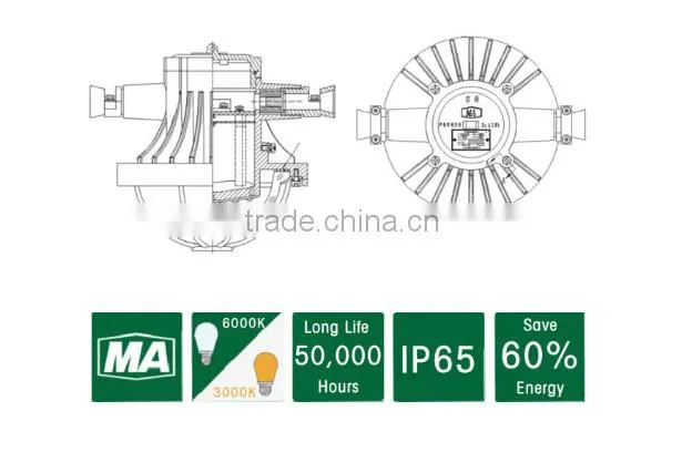 chinese factory price led explosion proof light ip 65