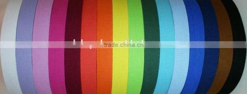 Real Factory Colored Cotton Webbing,Cotton Belt