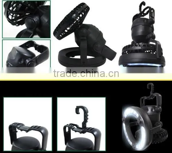 (110136) Amazon Portable ABS Material Camping lantern with fan