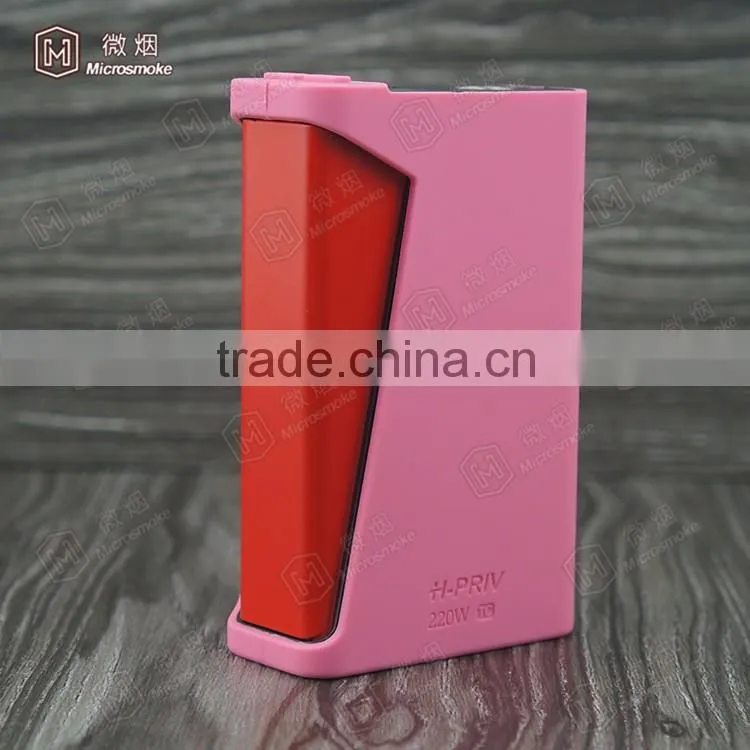 2016 Hot Selling New Smoke HPRIV 220W TC Kit Silicone Case, H-PRIV TC 220W case with the Lowest Price