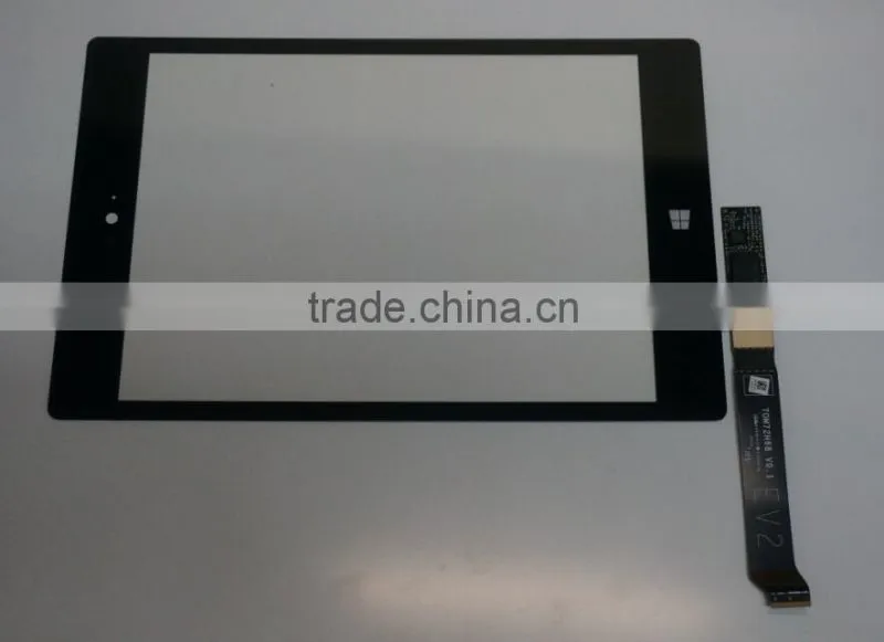 Touch Screen Digitizer Glass Panel For TOM72H68 V0.1 Replacement (Factory Wholesale)