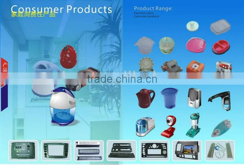 Durable hard plastic injection moulding case