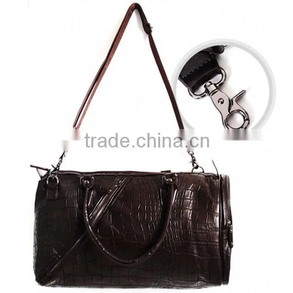 crocodile leather carrier bag for men leather garment bag leather shoe and bag set