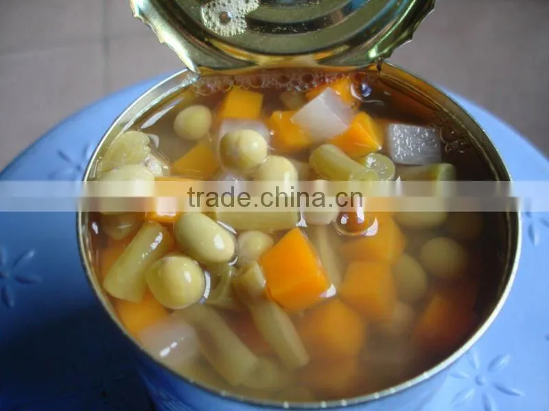 canned mixed vegetables