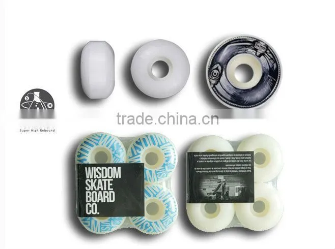 Custom printed skateboard wheels