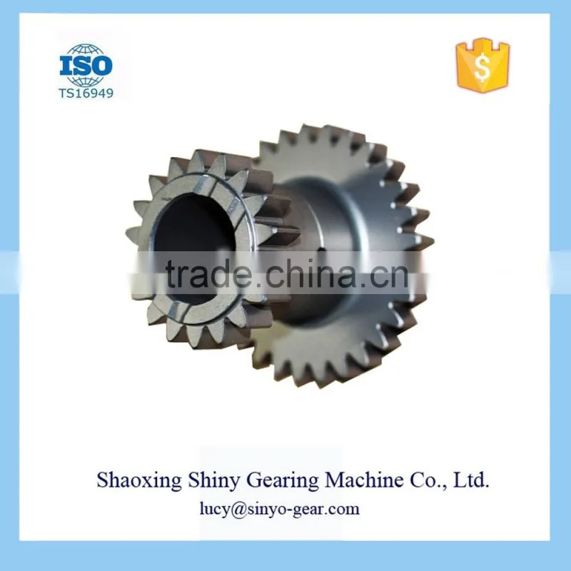 Shiny Gearbox Cylindrical Spur Gear Metal Gear Auto Part