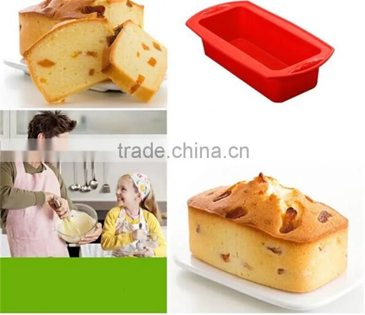 Silicone bread and loaf pan