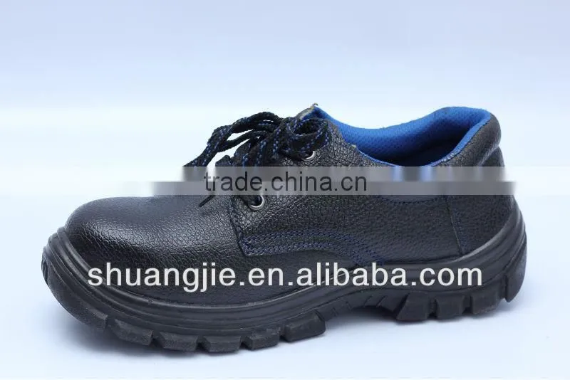 Embossed leather safety shoes China manufacturer 9088